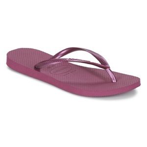 Purple Havaianas Sandals (US 4/5)